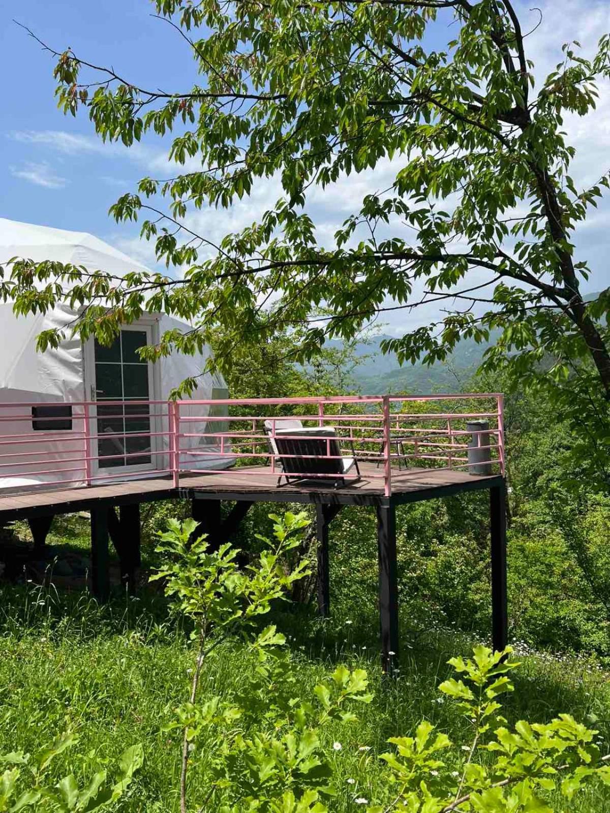 Glamping Georgia Krikhi Hotel Ambrolauri Exterior photo